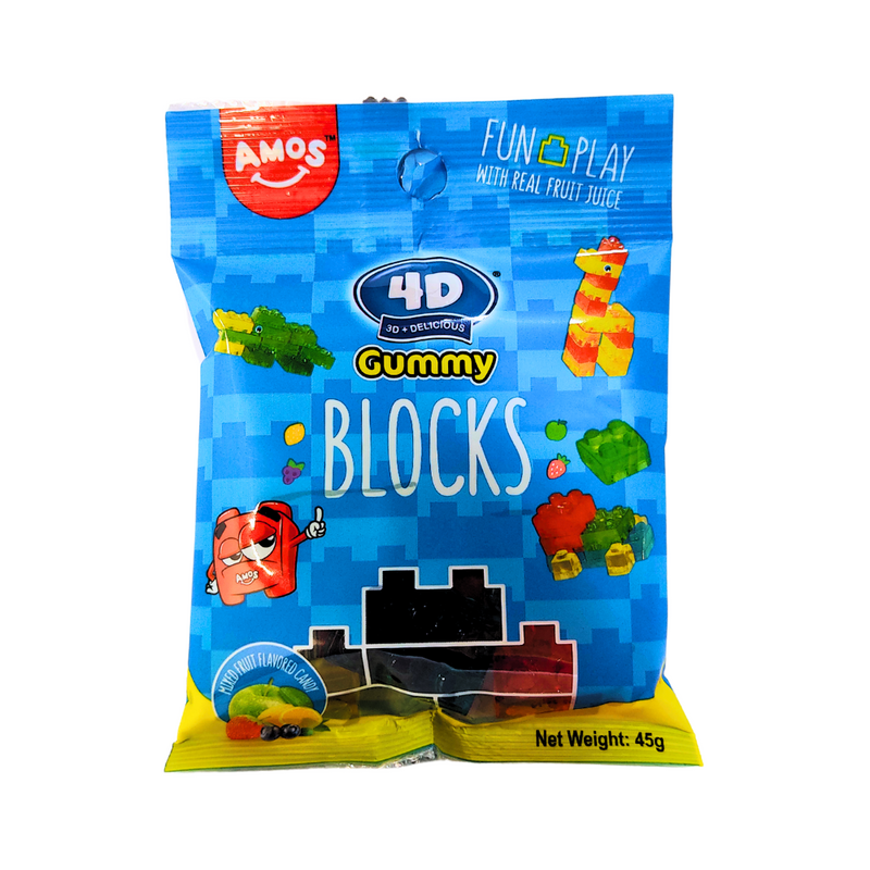 4D Gummy Blocks 45g