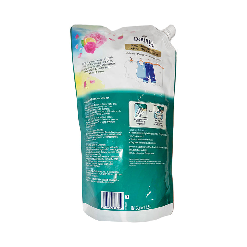 Downy Fabric Conditioner Indoor Dry Kontra Kulob Refill 1.5L
