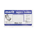 Merit Index Card 3 x 5 100's