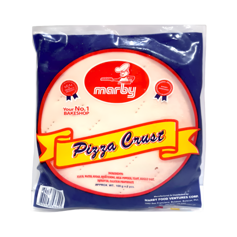 Marby Pizza Crust Medium 100g x 2's