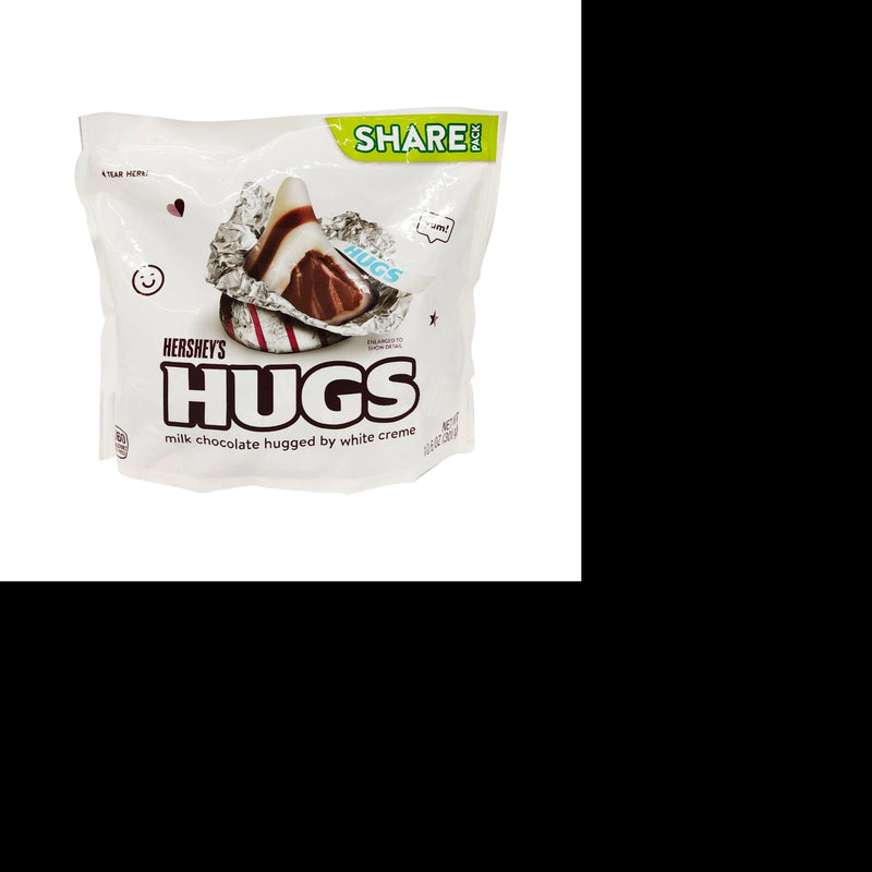 Hershey's Hugs Milk Chocolate White Creme 300g