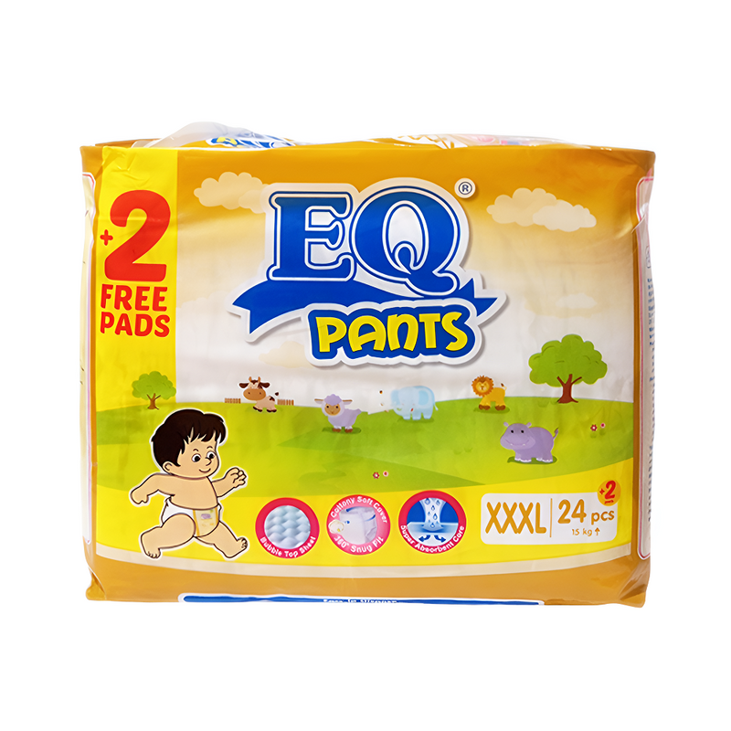 EQ Pants Diaper Big Pack XXXL 24's + 2's