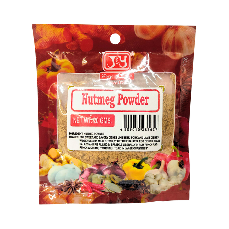 J & Y Nutmeg Powder 20g