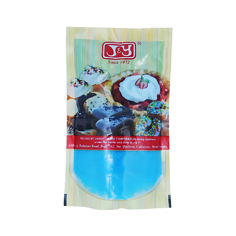 J & Y Sanding Sugar Blue 125g