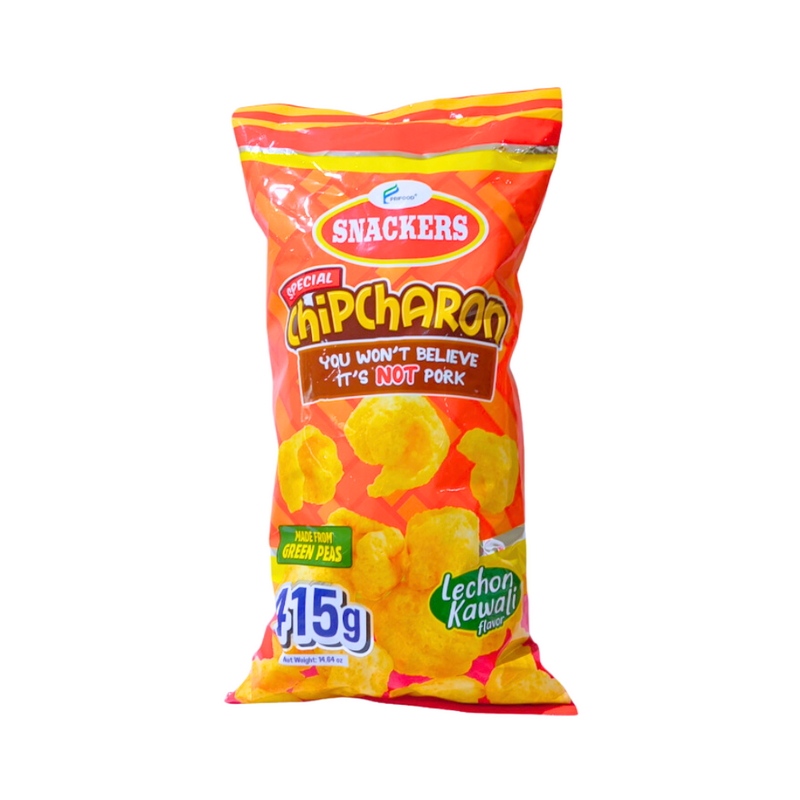 Snackers Chipcharon Lechon Kawali 415g