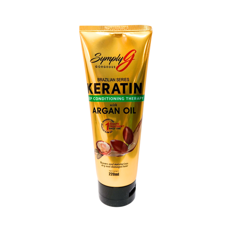 Simply G Keratin Conditioner With Argan Oil 220ml