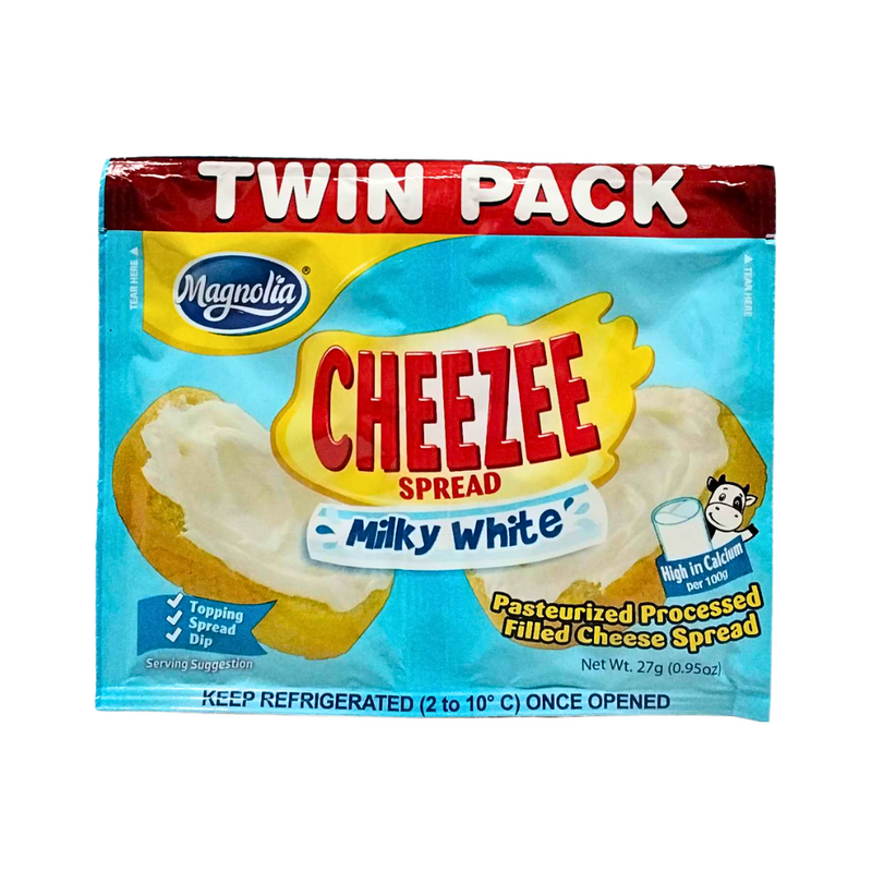 Magnolia Cheezee Spread Milky White Twin Pack 27g