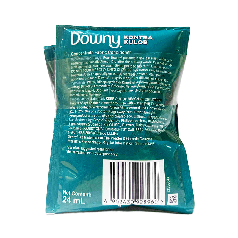 Downy Fabric Conditioner Indoor Drying Kontra Kulob 22ml 6's + 1