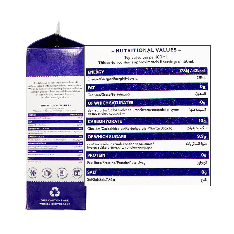 The Berry Company Juice Drink Superberries 1L