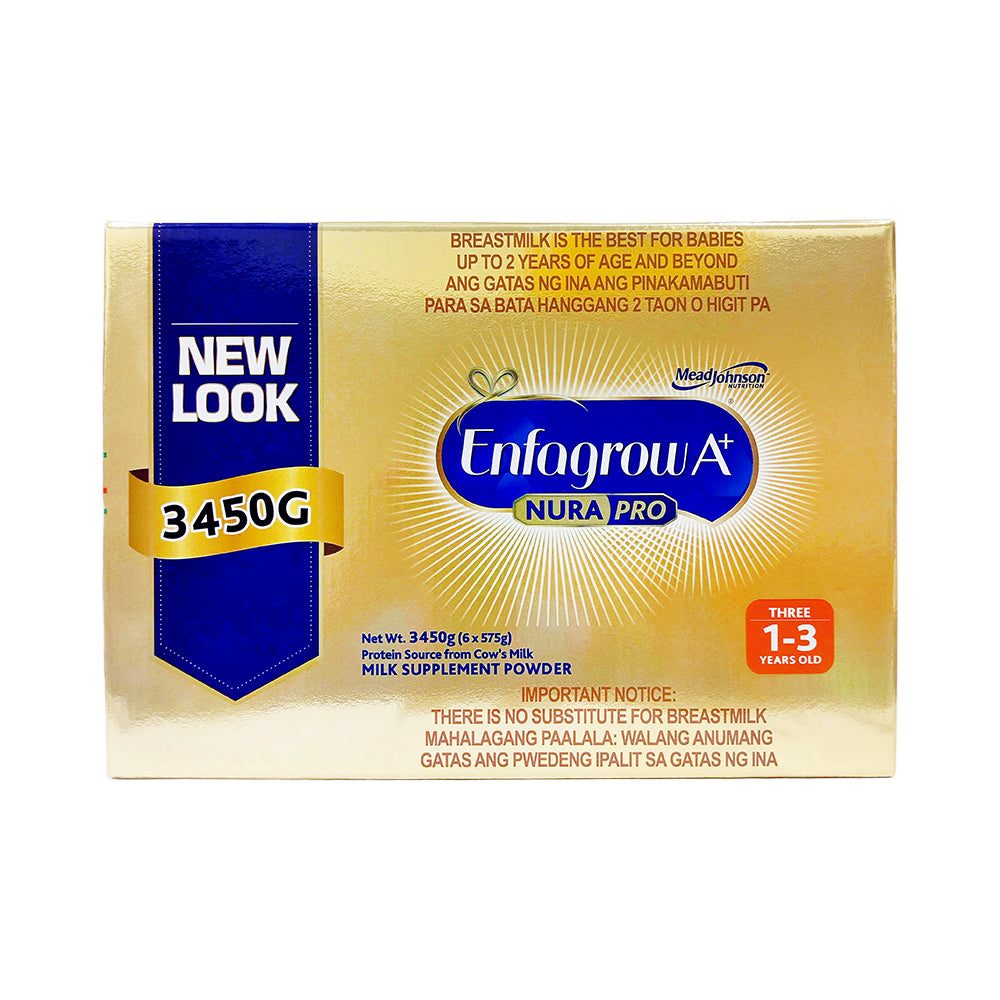 Enfagrow A+ Three Milk Supplement 1-3 Years Old 3450g