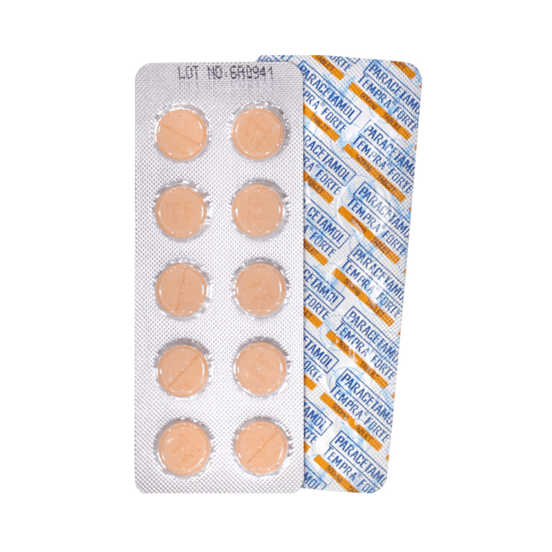 Tempra Forte Paracetamol 500mg Tablet by 10's