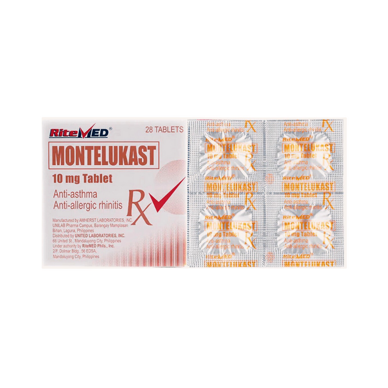 Ritemed Montelukast 10mg Tablet