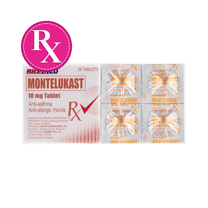 Ritemed Montelukast 10mg Tablet