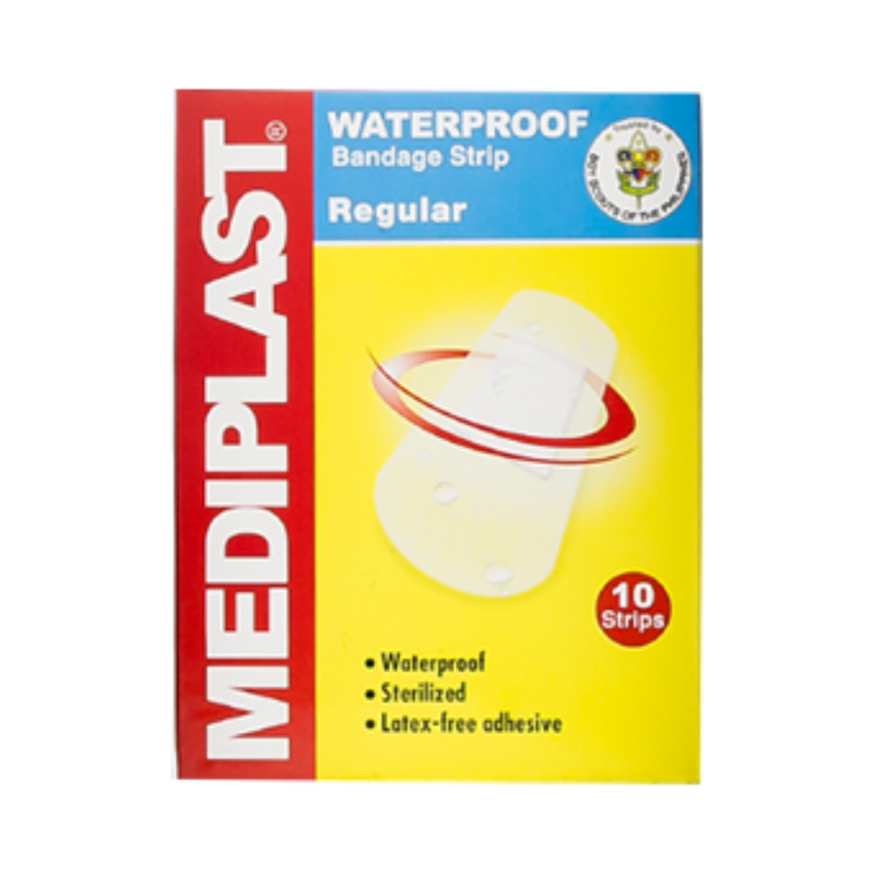 Mediplast Waterproof Bandage 25 x 72mm By 10's