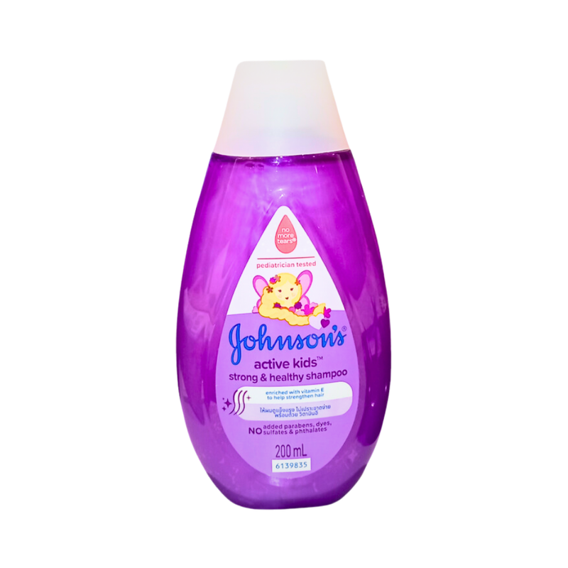 Johnson's Active Kids Shampoo Strong And Healthy 200ml