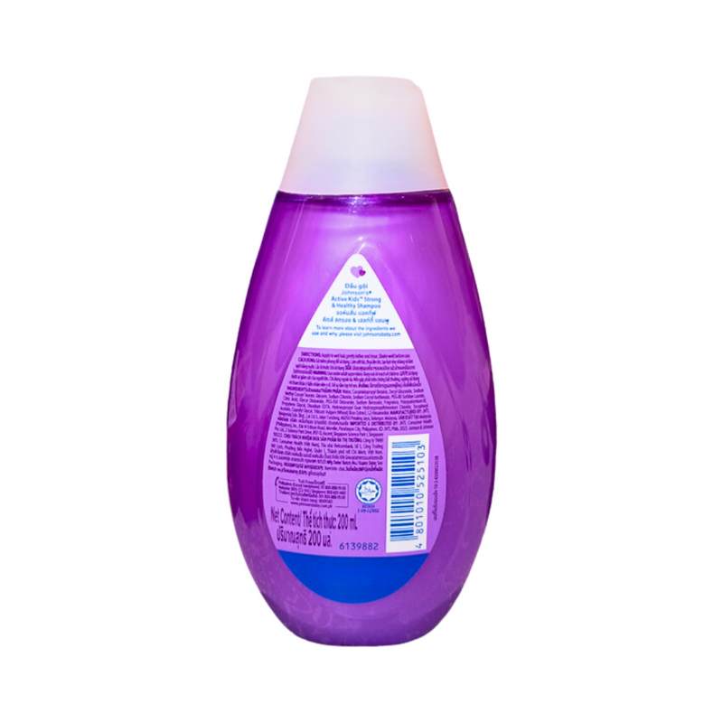 Johnson's Active Kids Shampoo Strong And Healthy 200ml