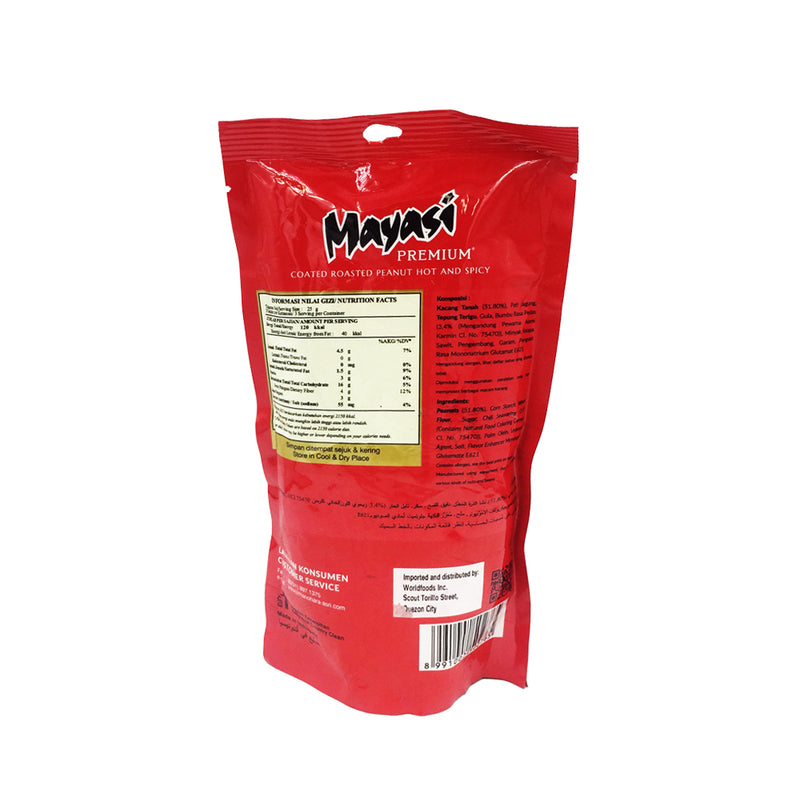 Mayasi Premium Roasted Peanut Hot And Spicy 80g