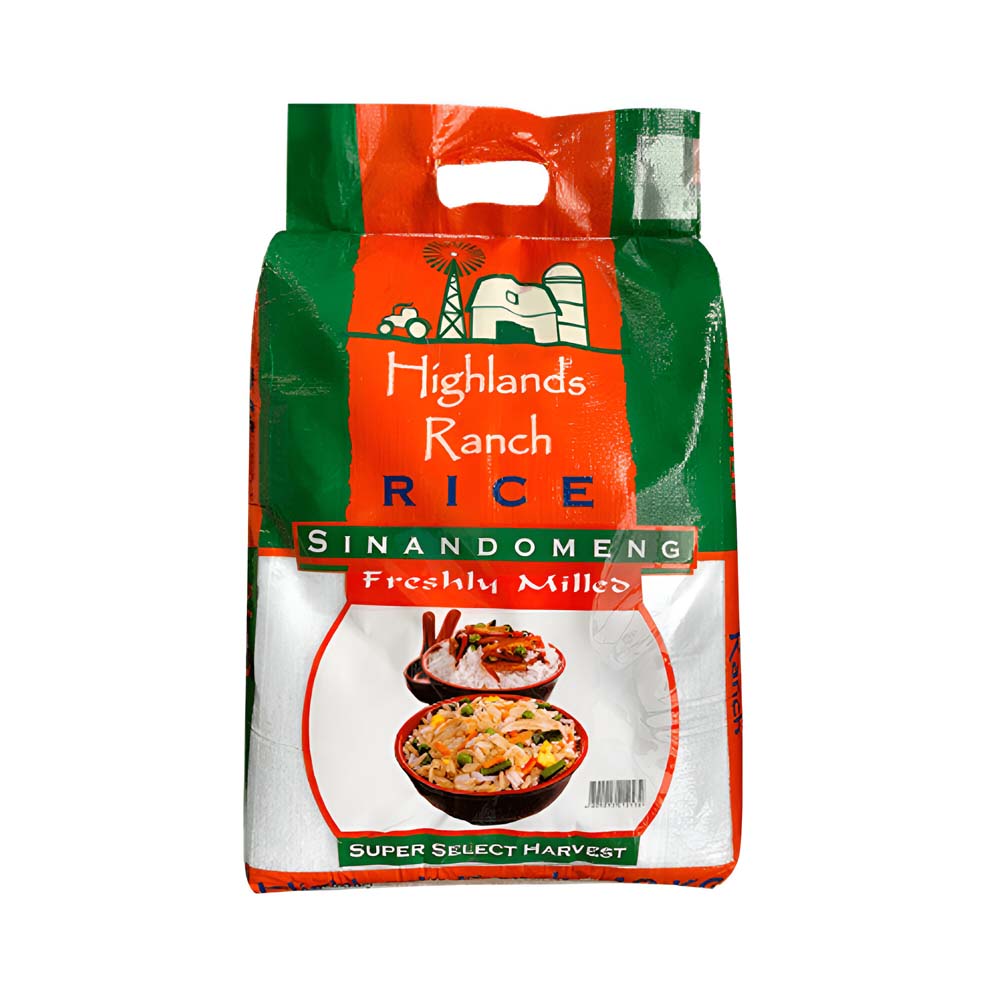Sindbadeng Rice Highlands Ranch Sinandomeng Rice 10kg