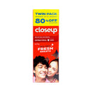 Close Up Anti-Bacterial Toothpaste Red Hot 175g Value Twin Pack