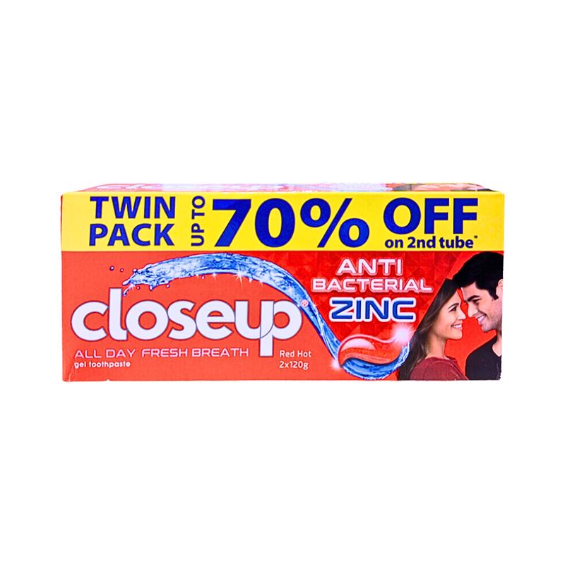 Close Up Anti-Bacterial Toothpaste Red Hot 120g