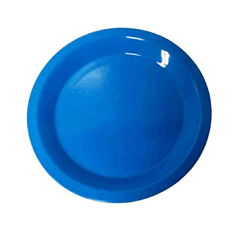 Dynaplas Plastic Round Plate Blue Small