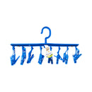 Dynaplas Hanger 2's With Clips Set Blue 8's