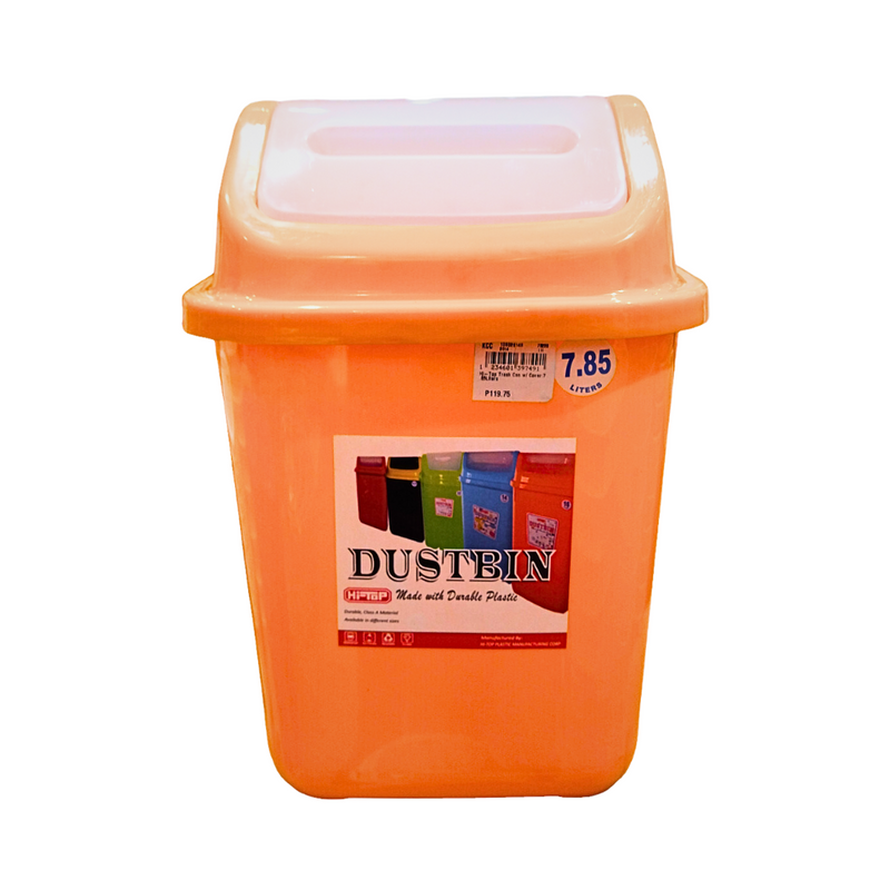 Hi-top Trash Can With Cover 7.85 Liters