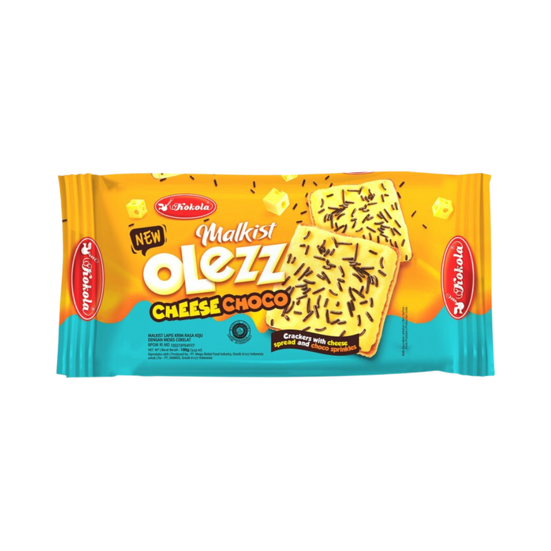 Kokola Malkist Olezz Cracker Cheese Choco 100g