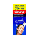 Close Up Toothpaste Cool Mint 125g x 2's Value Twin Pack