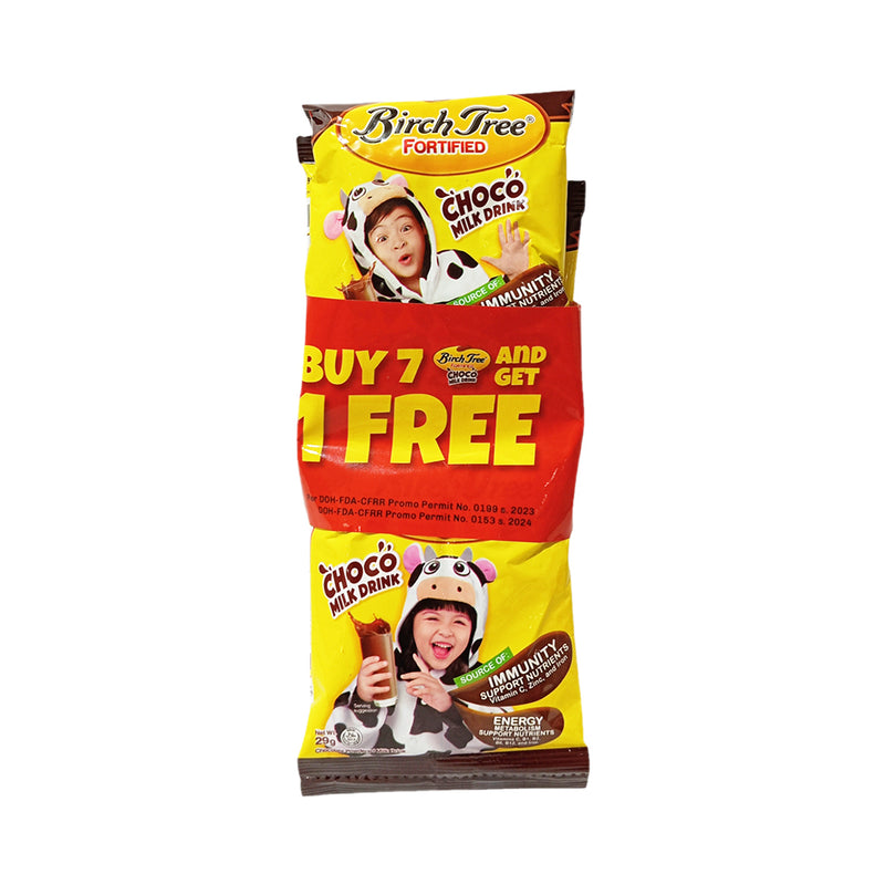 Birch Tree Fortified Choco 29g 7's + 1