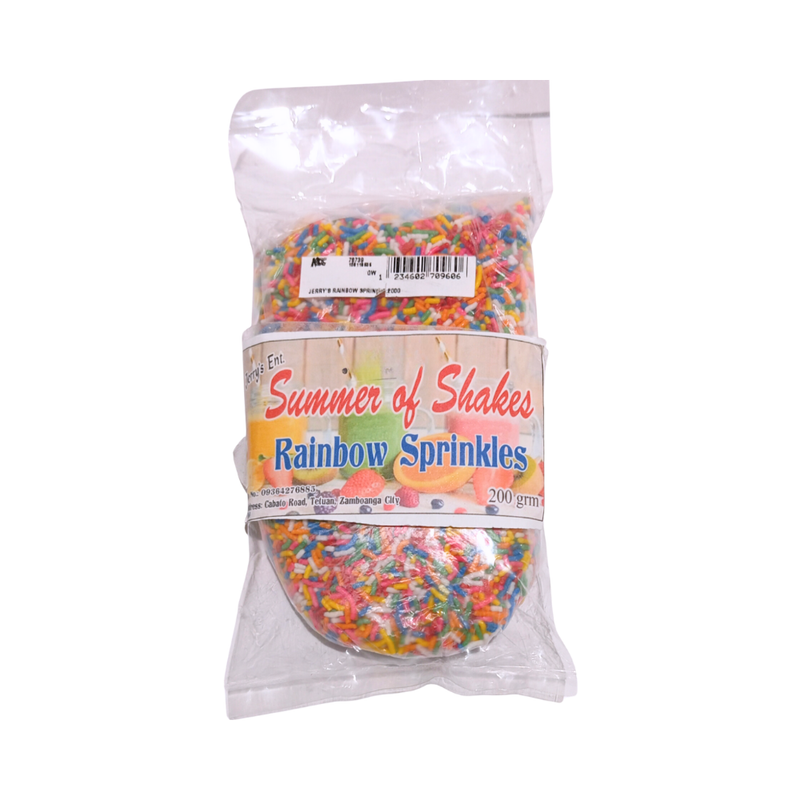 Jerry's Rainbow Sprinkle 200g