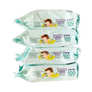 Tender Love Baby Wipes Unscented 100's 3 + 1