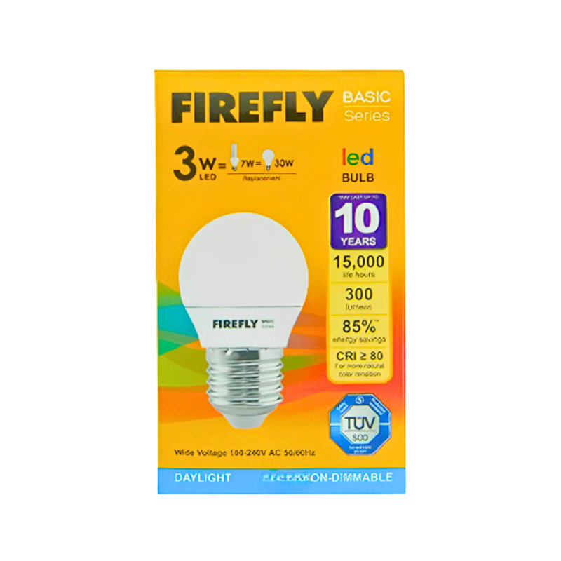 Firefly LED Bulb 3Watts Daylight
