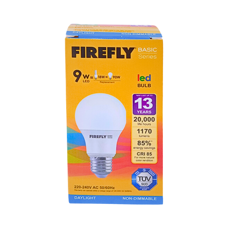 Firefly LED Bulb 9 Watts Daylight