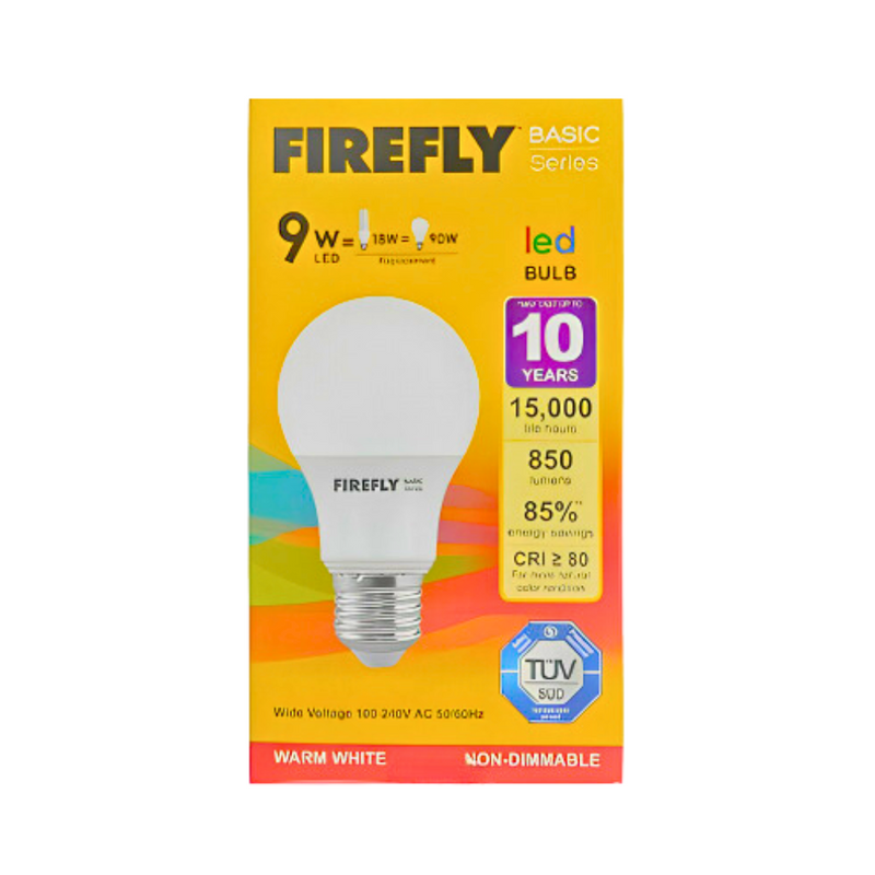 Firefly LED Bulb 9W Warm White