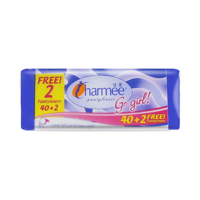 Charmee Pantyliners Go Girl 40's + 2's