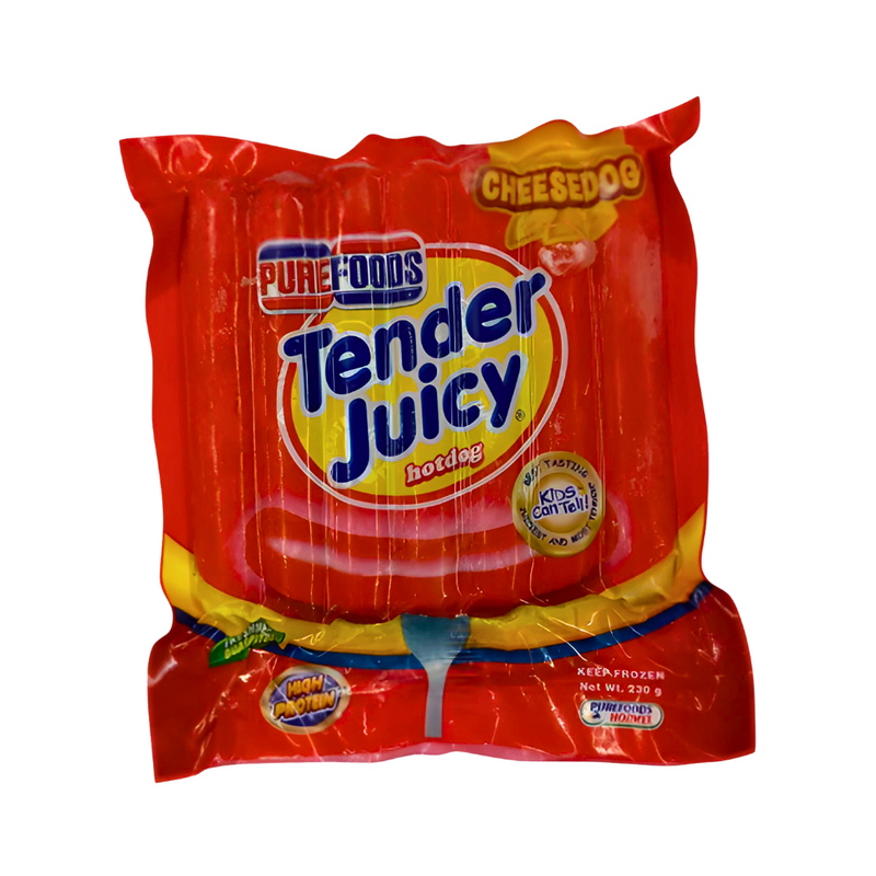 Purefoods Tender Juicy Cheesedog Without Pork Reg 230g