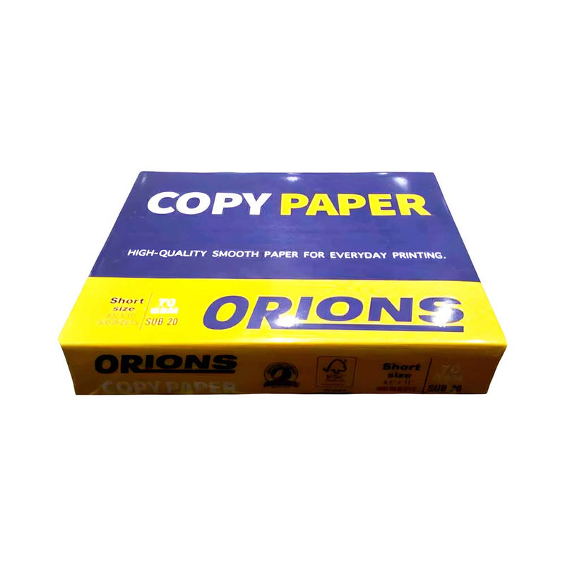Orions Copy Paper 70gsm
