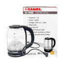 Camel Electric Glass Kettle 1.8L