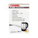Camel Electric Glass Kettle 1.8L