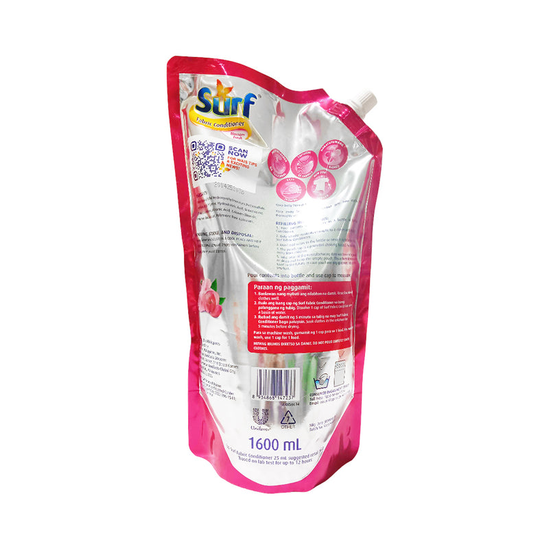 Surf Fabric Conditioner Blossom Fresh Pouch 1600ml