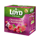 Loyd Fruit Tea Cranberry And Raspberry 40g