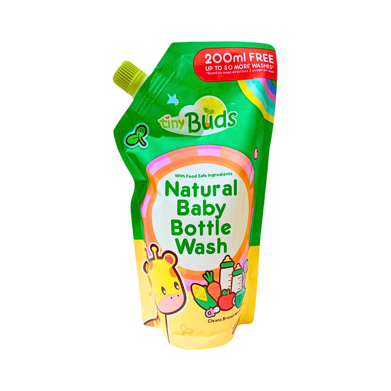 Tiny Buds Natural Baby Bottle Wash 500ml