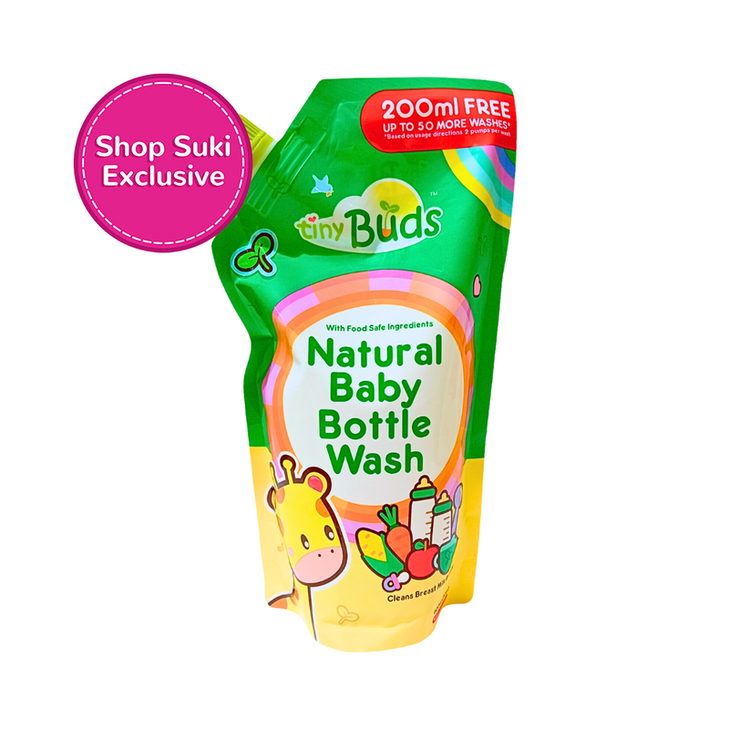 Tiny Buds Natural Baby Bottle Wash 500ml