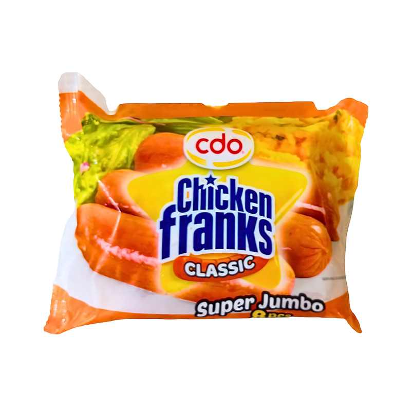 CDO Chicken Franks Classic Super Jumbo 500g