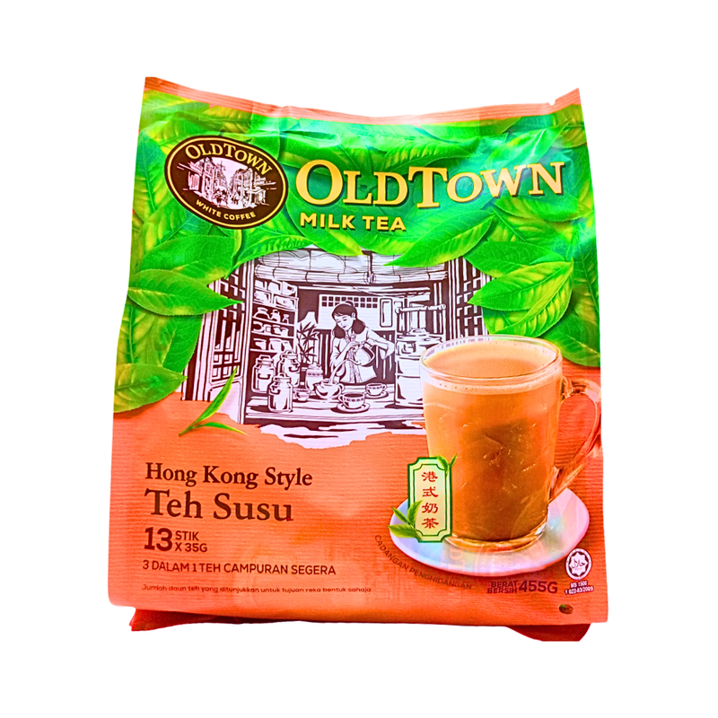 Old Town 3 in 1 Instant Premix Milk Tea Hong Kong Style 35g x 13's