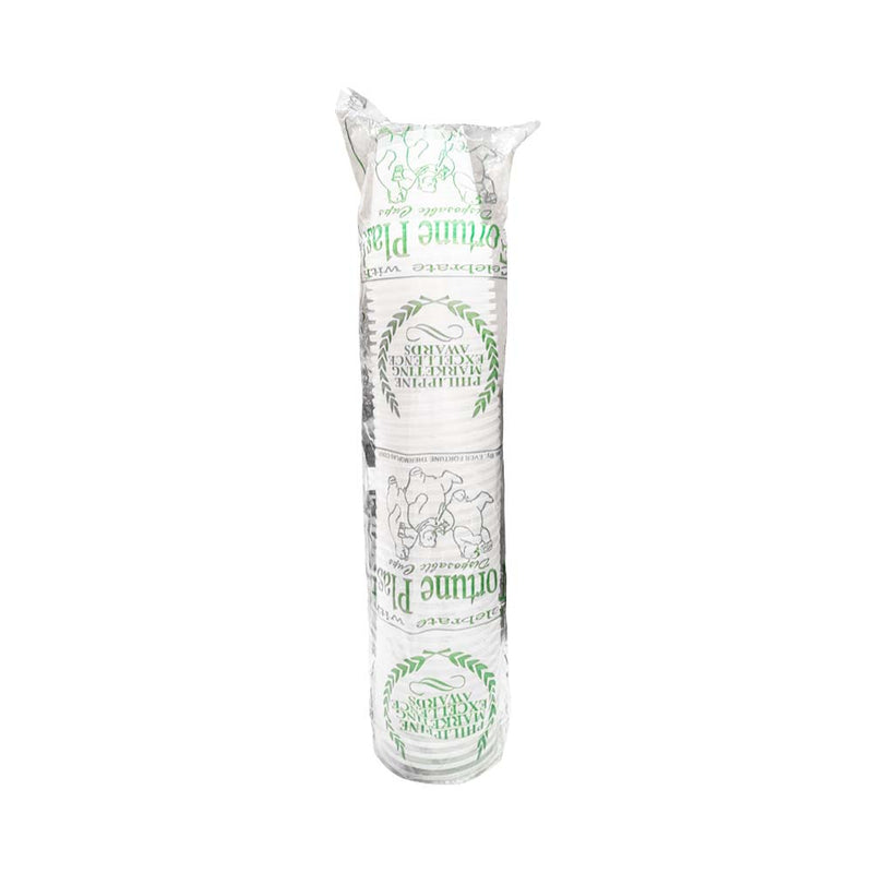 Ever Fortune Plastic Cups Transparent 3.5oz 50's