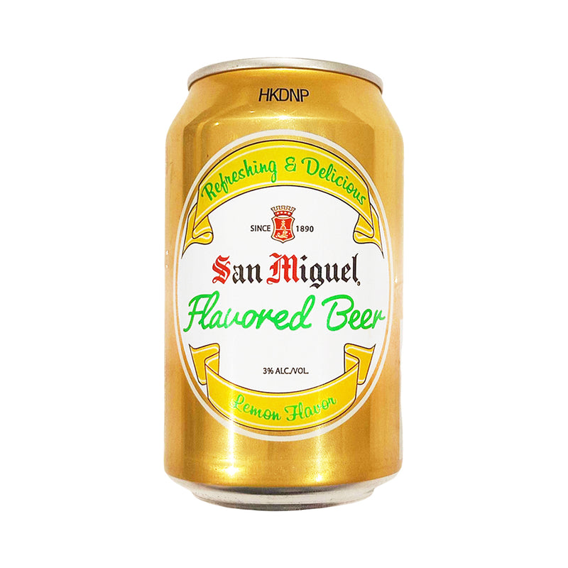 San Miguel Flavored Beer Lemon Can 330ml