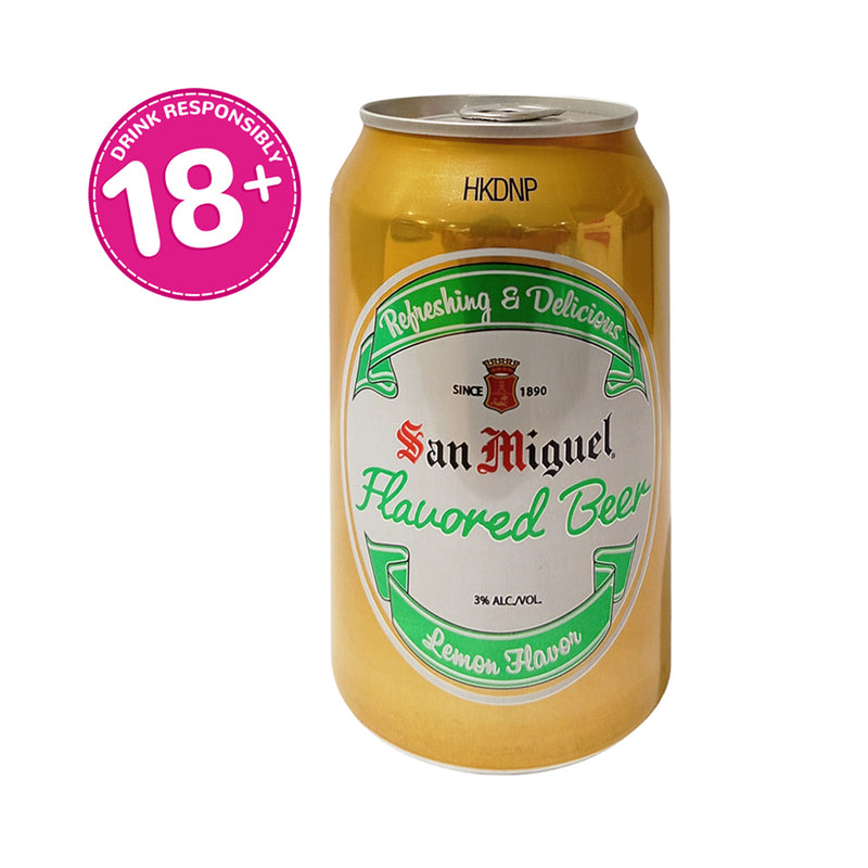 San Miguel Flavored Beer Lemon Can 330ml