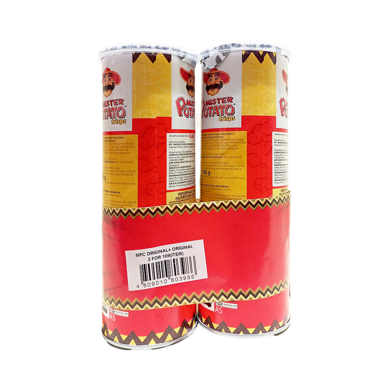 Mister Potato Crisps Original 100g x 2's
